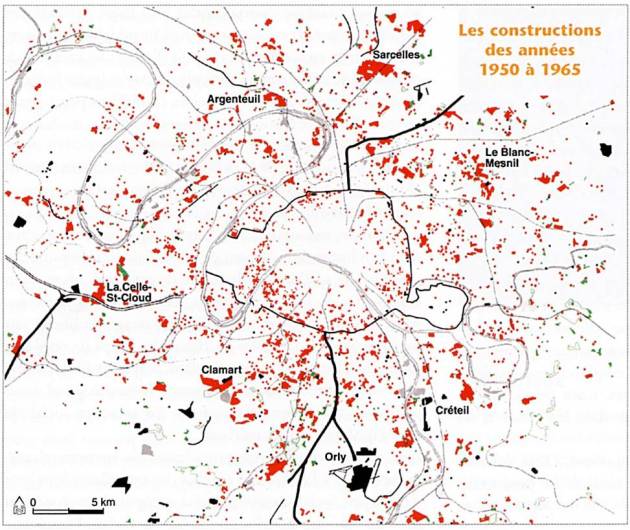 « La fragmentation de la métropole commence avec la construction des grands ensembles 1950-1965 »